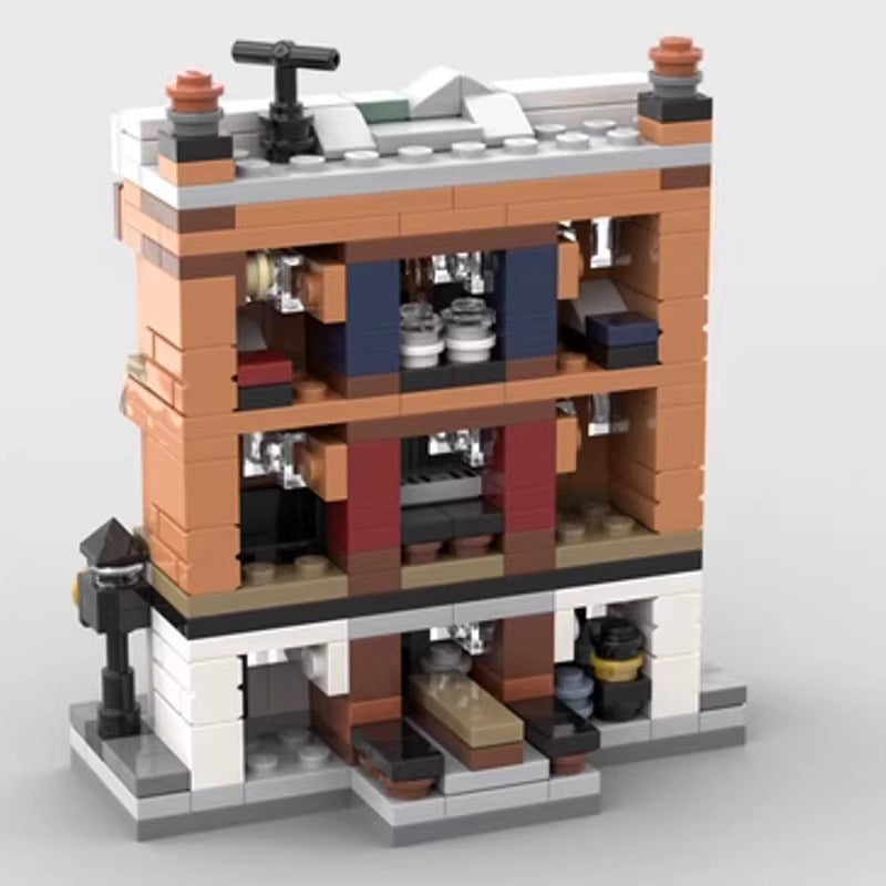 mini 76408 12 grimmauld place | harry potter | moc-131663 - 3
