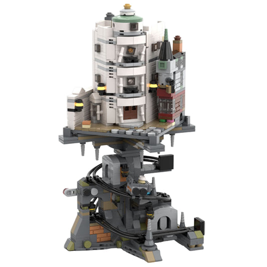 mini 76417 gringotts bank and mine building set | moc-156780 - 3