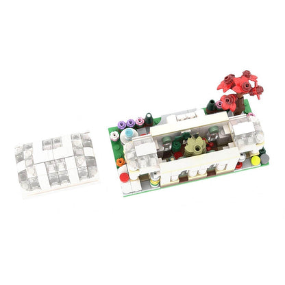 Mini Botanical Garden Modular Greenhouse Building Kit | LEGO-Compatible MOC - 3