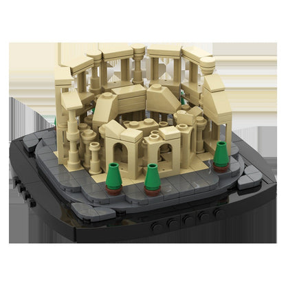 Mini Colosseum MOC Building Kit | Ancient Roman Architecture Model - 3