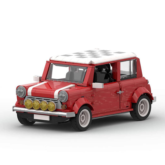 mini cooper rally mod building set | moc-78551 - 1
