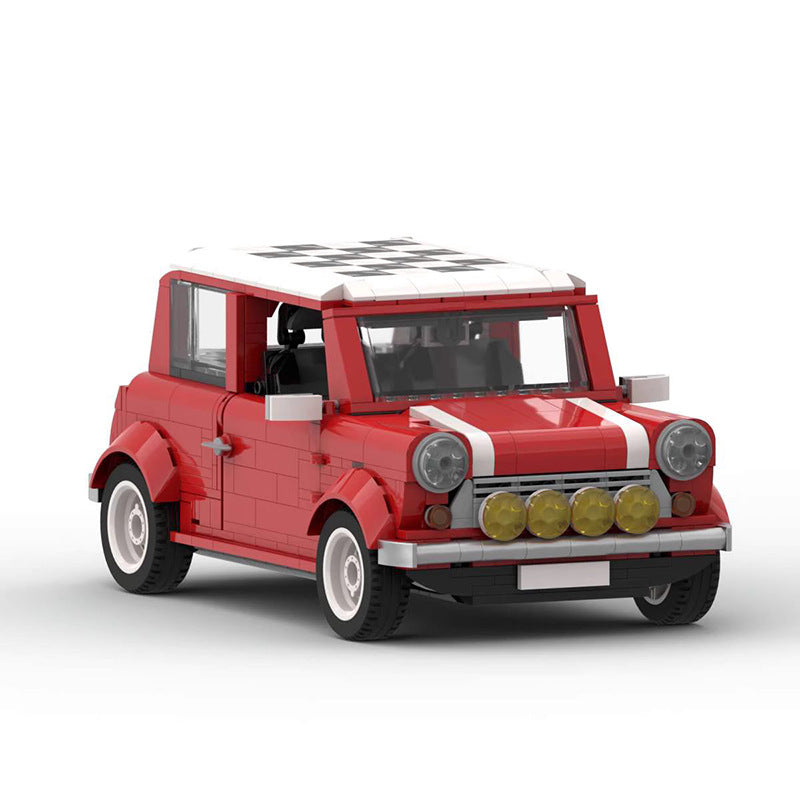 mini cooper rally mod building set | moc-78551 - 2
