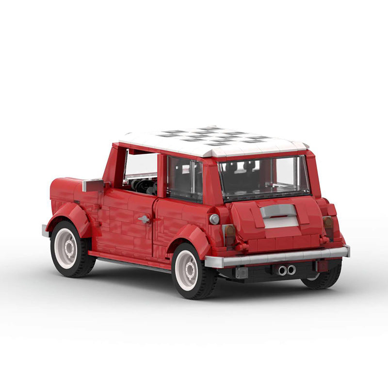 mini cooper rally mod building set | moc-78551 - 4