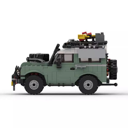mini icons land rover classic defender 90 building set | moc-144320 - 2