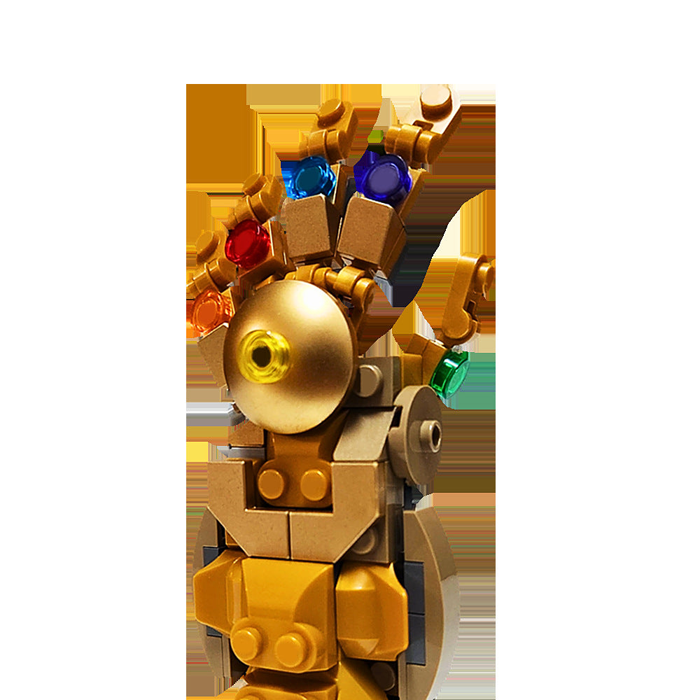 mini infinity gauntlet building set | moc-157441 - 2