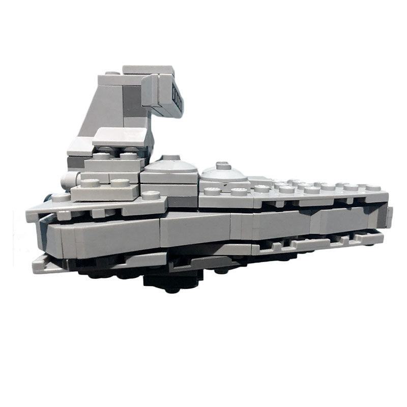 mini interdictor star destroyer building set | star wars | moc-17480 - 4