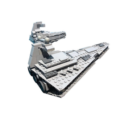 mini interdictor star destroyer building set | star wars | moc-17480 - 5