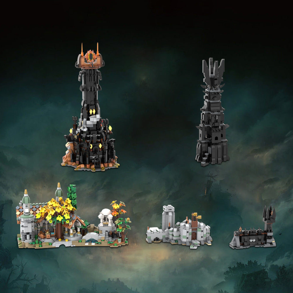 mini lord of the rings collection building set | lotr | moc-192538 - 1