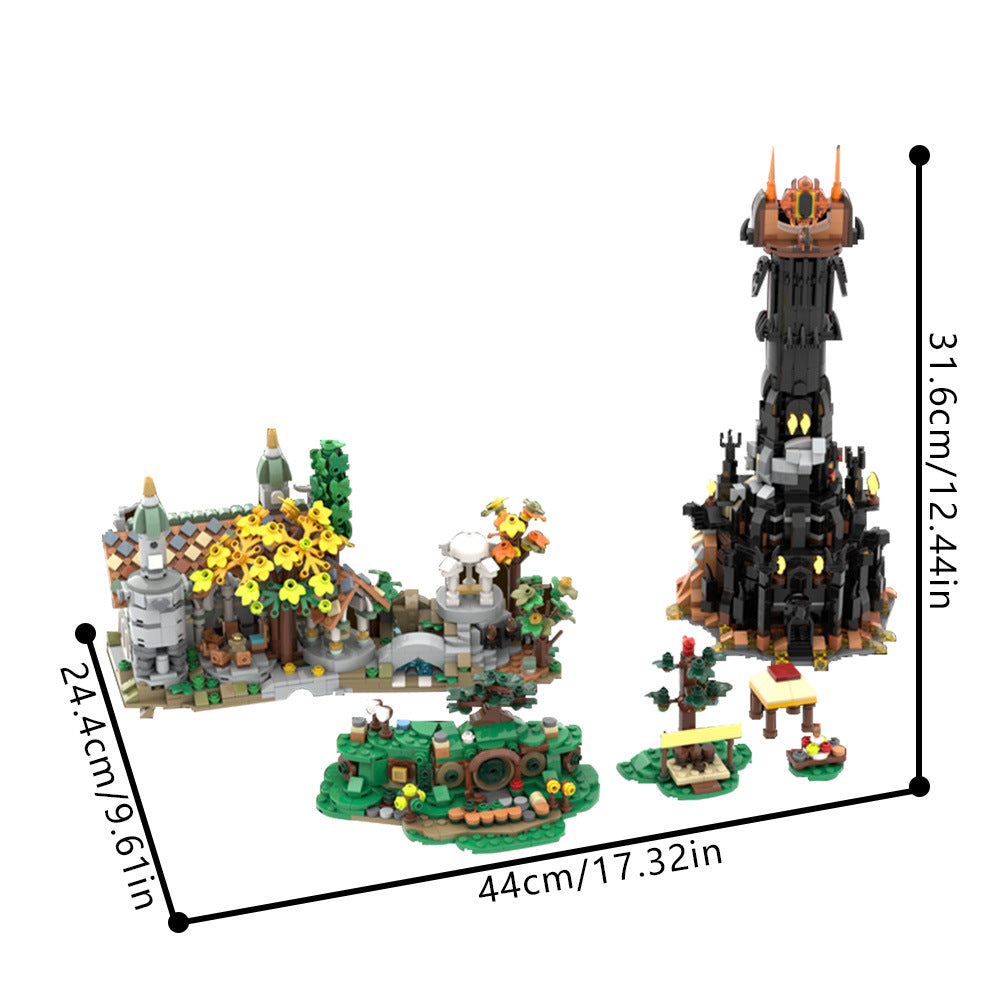 mini lord of the rings set collection | lotr | moc-223689 - 4