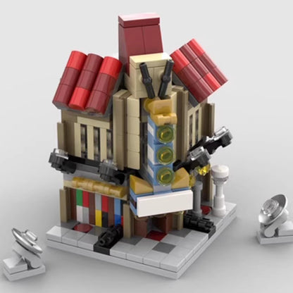mini modular 10232 palace cinema building set | moc-103386 - 5