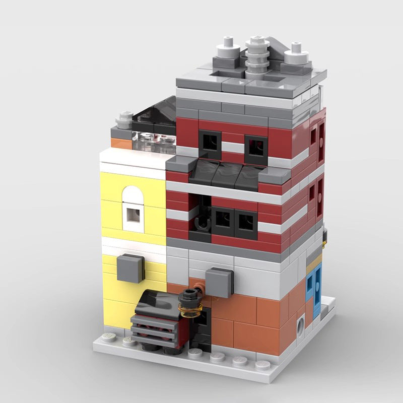 mini modular 10312 jazz club building set | moc-131918 - 2