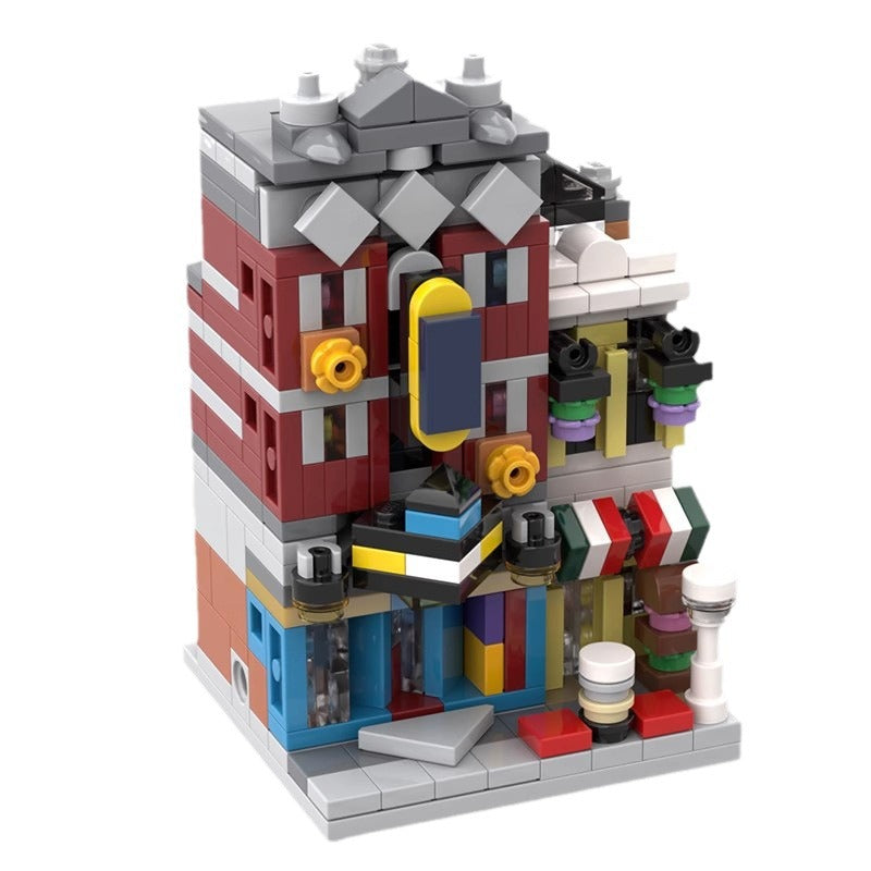 mini modular 10312 jazz club building set | moc-131918 - 2