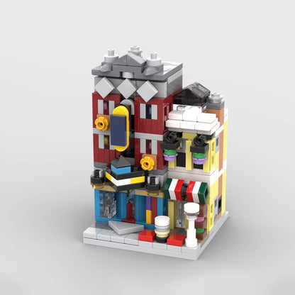 mini modular 10312 jazz club building set | moc-131918 - 3