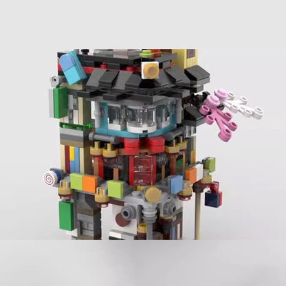 mini modular 70620 ninjago city gardens building set | moc-108557 - 2