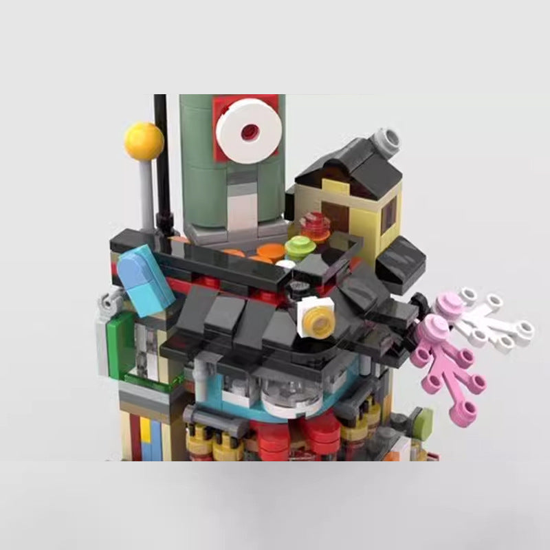 mini modular 70620 ninjago city gardens building set | moc-108557 - 3