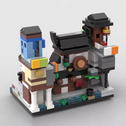 mini modular 70657 ninjago city docks building set | moc-108555 - 3