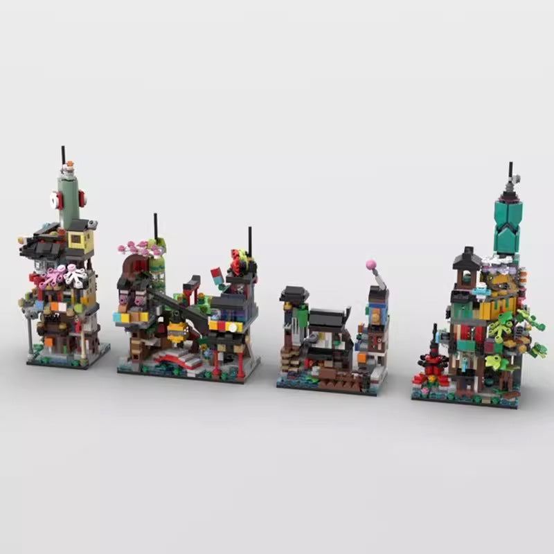 mini modular 71799 ninjago city markets building set | moc-149221 - 3