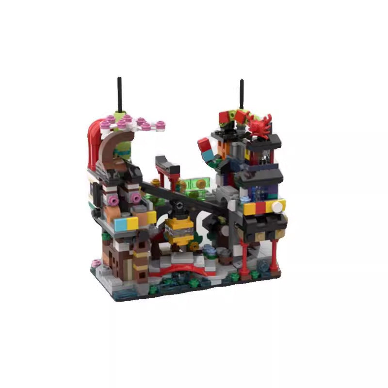 mini modular 71799 ninjago city markets building set | moc-149221 - 5