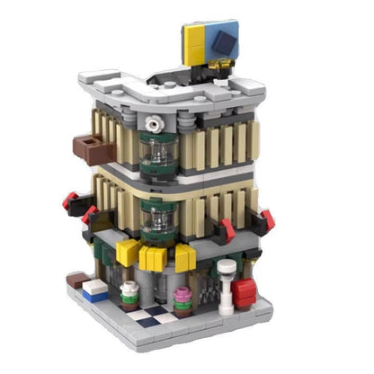 Mini Modular Grand Emporium MOC Building Kit | City Architecture Model - 5