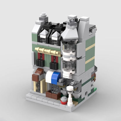 Mini Modular Green Grocer Building Kit | LEGO-Compatible MOC - 6