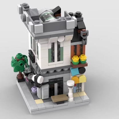 mini modular of 10251 brick bank building set | compatible with lego - 3