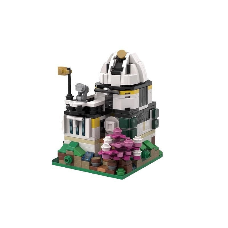 Mini Mountain Observatory MOC Building Kit | Mountain View Display Model - 1