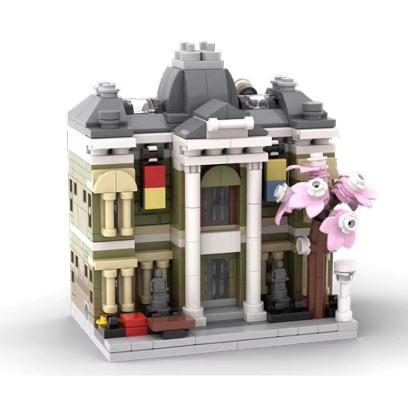 Mini Natural History Museum MOC Building Kit | Modular Architecture Model - 1