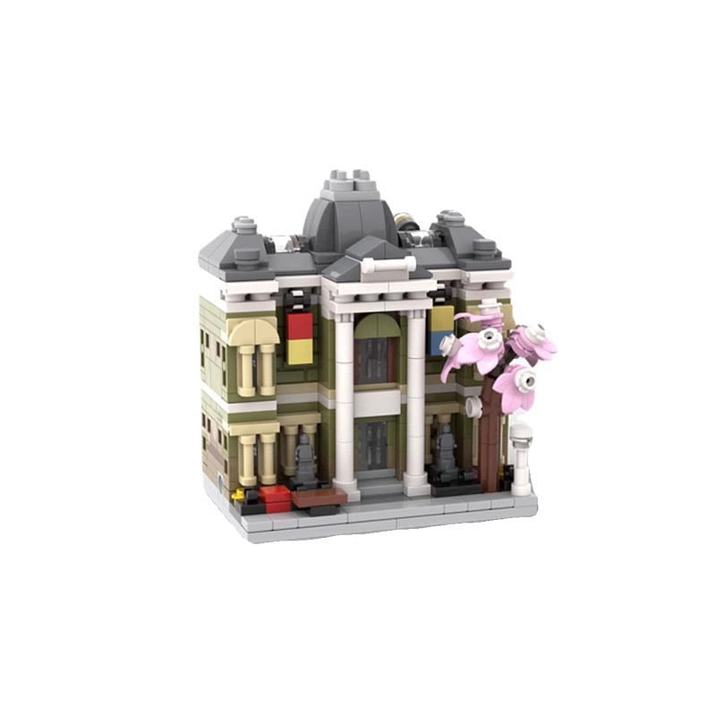 Mini Natural History Museum MOC Building Kit | Modular Architecture Model - 4
