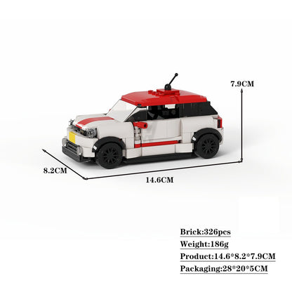 mini paceman jcw 2014 car building set | moc-112755 - 2
