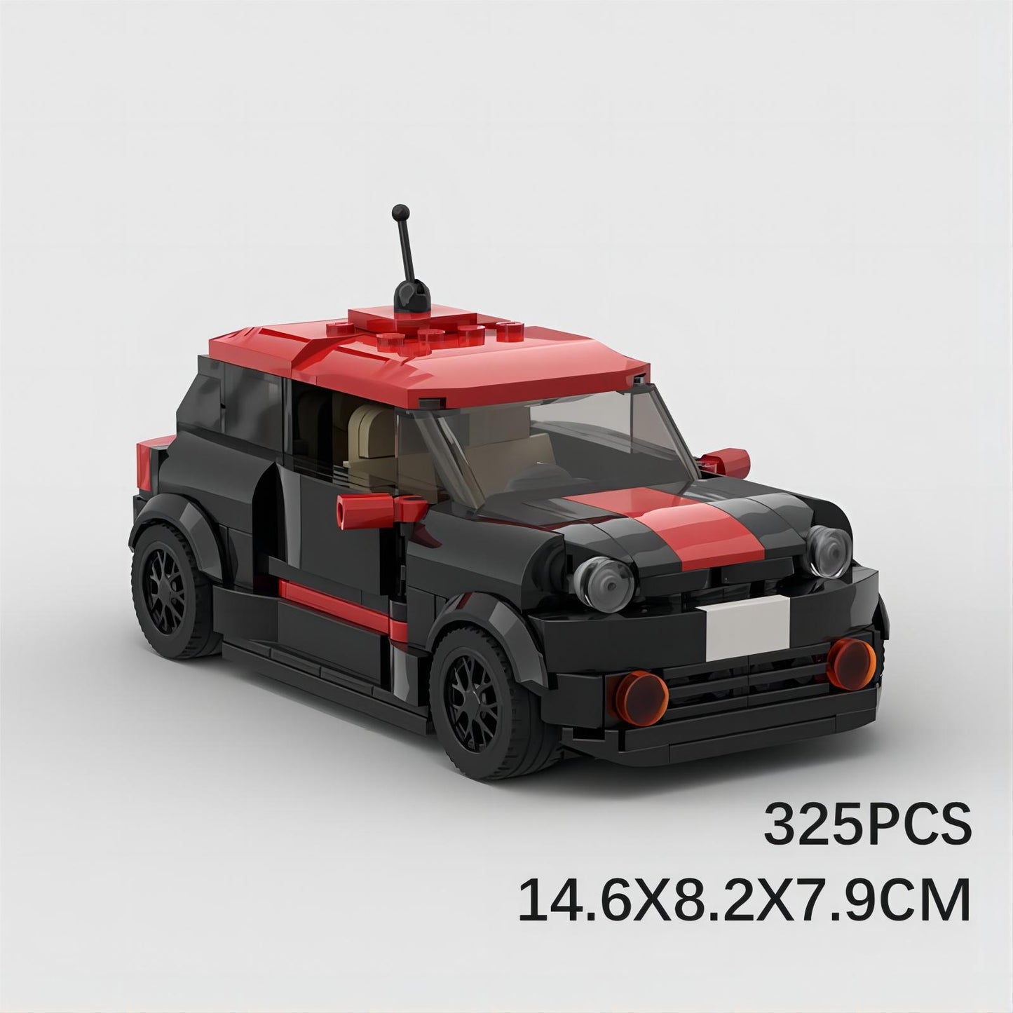 mini paceman jcw 2014 car building set | moc-112755 - 2