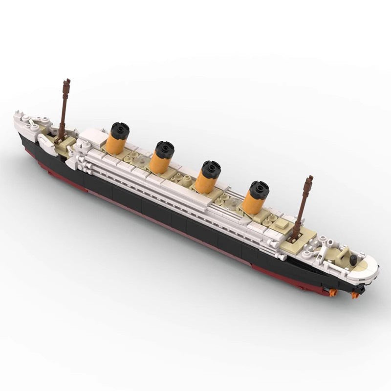 Mini R.M.S. Titanic Building Kit | Historical Ocean Liner Display Model - 4