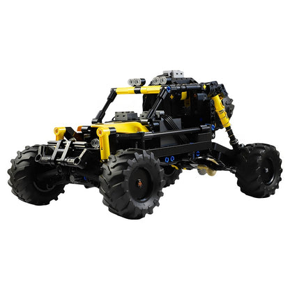 Mini RC-Ready Off-Road Race Buggy MOC Building Kit - 1