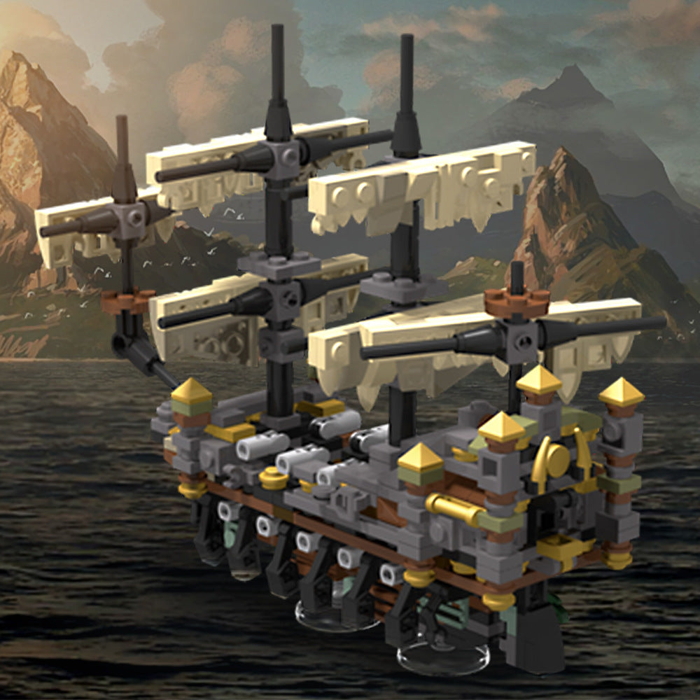 mini silent mary 71042 ship building set | moc-145842 - 1