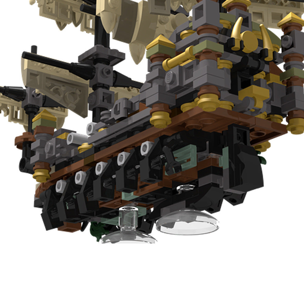 mini silent mary 71042 ship building set | moc-145842 - 2