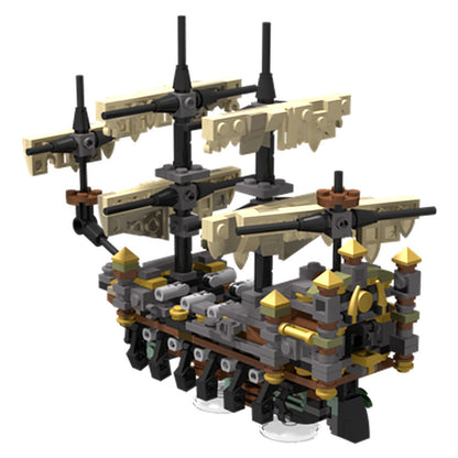 mini silent mary 71042 ship building set | moc-145842 - 5