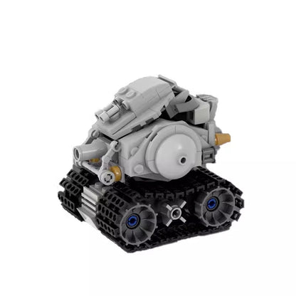 Mini Tank MOC Building Kit | Compact Armored Military Vehicle - 4