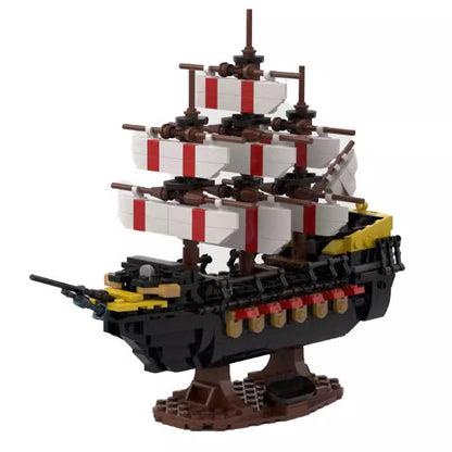 Mini War Ship Building Kit | LEGO-Compatible MOC - 4
