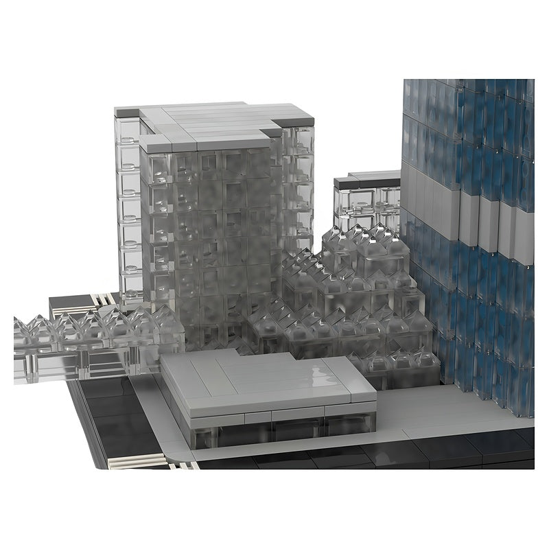 Minneapolis IDS Center Skyscraper 1:650 MOC Building Kit - 2