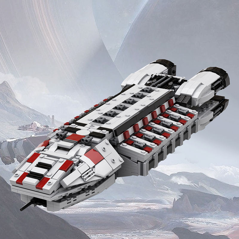 minotaur gunship building set | battlestar galactica | moc-19273 - 2