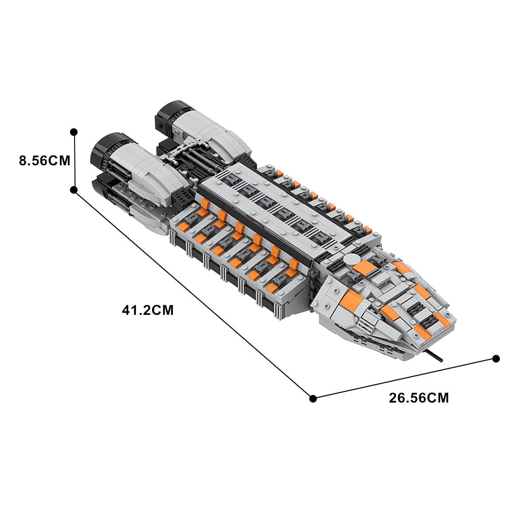 minotaur gunship building set | battlestar galactica | moc-19273 - 3