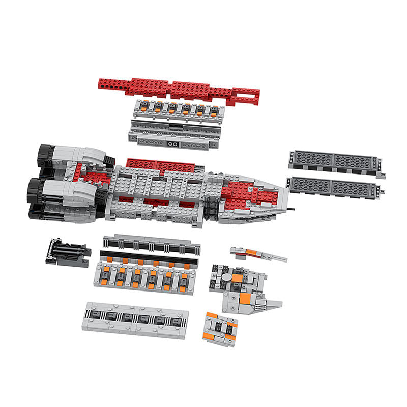 minotaur gunship building set | battlestar galactica | moc-19273 - 4
