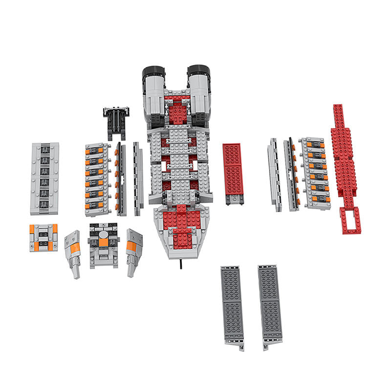 minotaur gunship building set | battlestar galactica | moc-19273 - 5