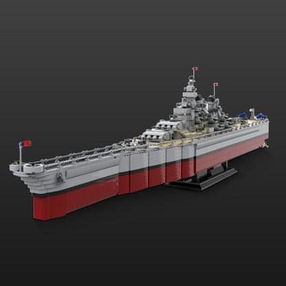 Missouri BB-63 MOC Building Kit | Historical Battleship Model - 3