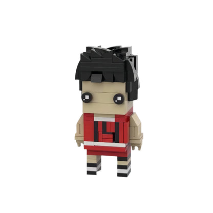 mitsui hisashi brickheadz building set | slam dunk | lego-compatible - 2