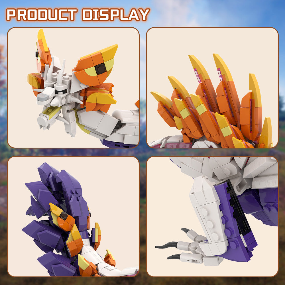 mizutsune building set | monster hunter | moc-153116 - 3