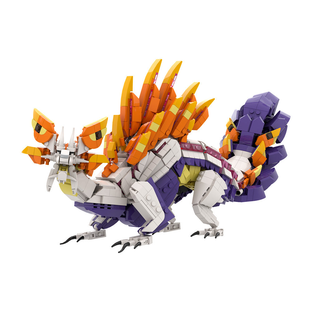mizutsune building set | monster hunter | moc-153116 - 5