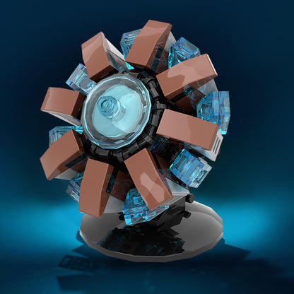 mk 1 arc reactor building set | iron man | moc-169245 - 1