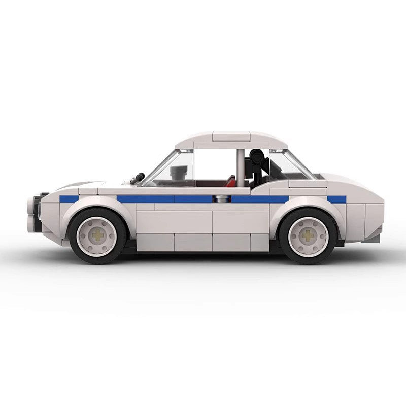 MK1 Classic Rally Car Building Kit | 8-Wide LEGO-Compatible MOC - 2