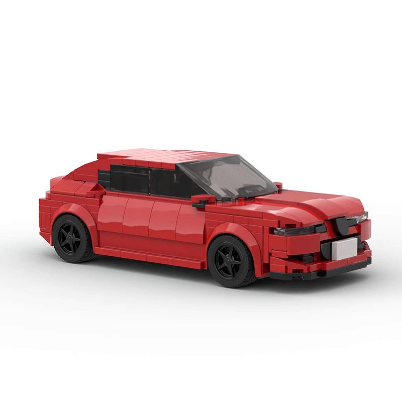 Mk1 European Hot Hatch Sports Car Building Kit | 8-Wide LEGO-Compatible MOC - 4