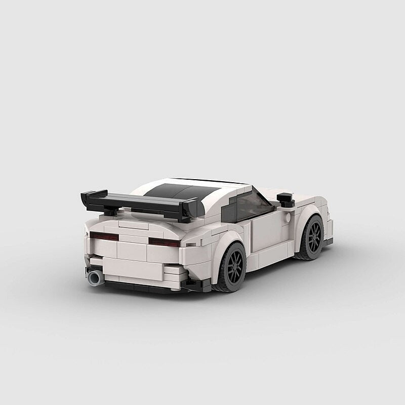 MK4 JDM Tuner Sports Car MOC Building Kit | Japanese Racing Model - 3